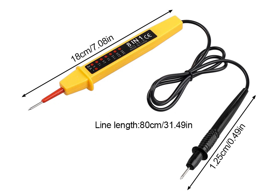 Car Truck Voltage Circuit Tester Diagnostic Tool