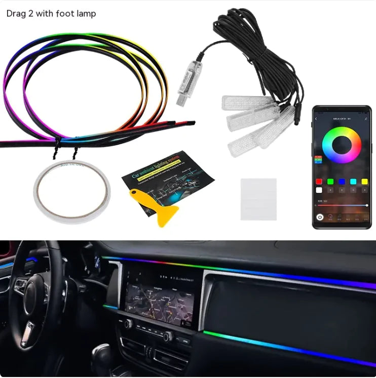 Car LED Ambient Light Bar