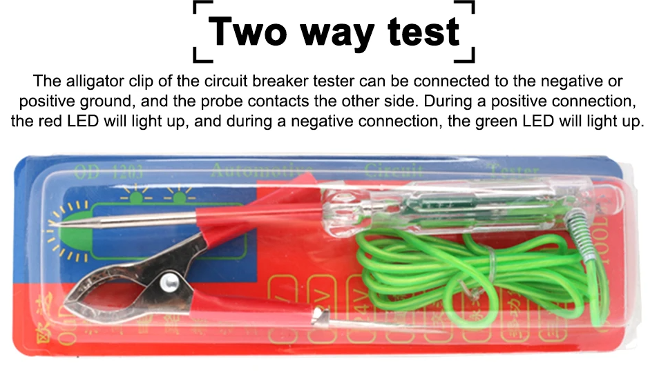 Car Truck Voltage Circuit Tester Diagnostic Tool